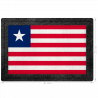 Parche bandera Liberia
