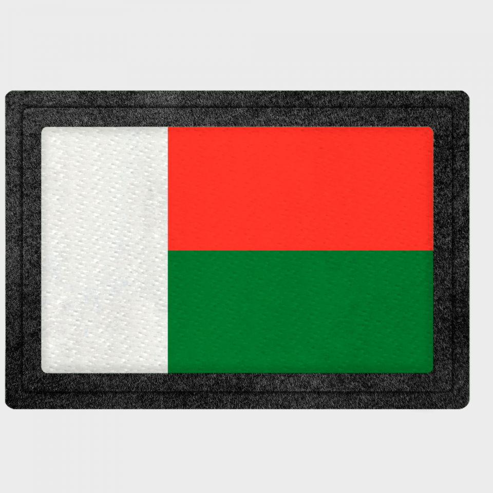 Parche bandera Madagascar