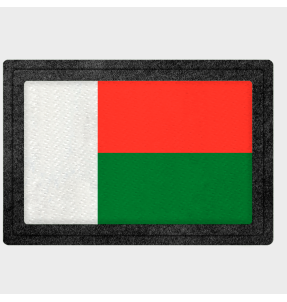 Parche bandera Madagascar