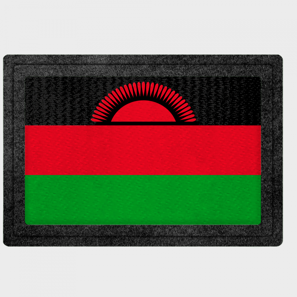 Parche bandera Malaui