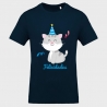 Camiseta cumpleaños: gato