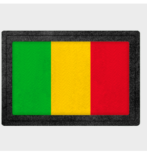 Parche bandera Malí