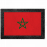 Parche bandera Marruecos
