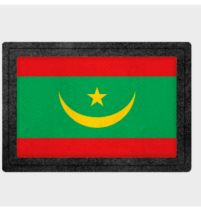 Parche bandera Mauritania