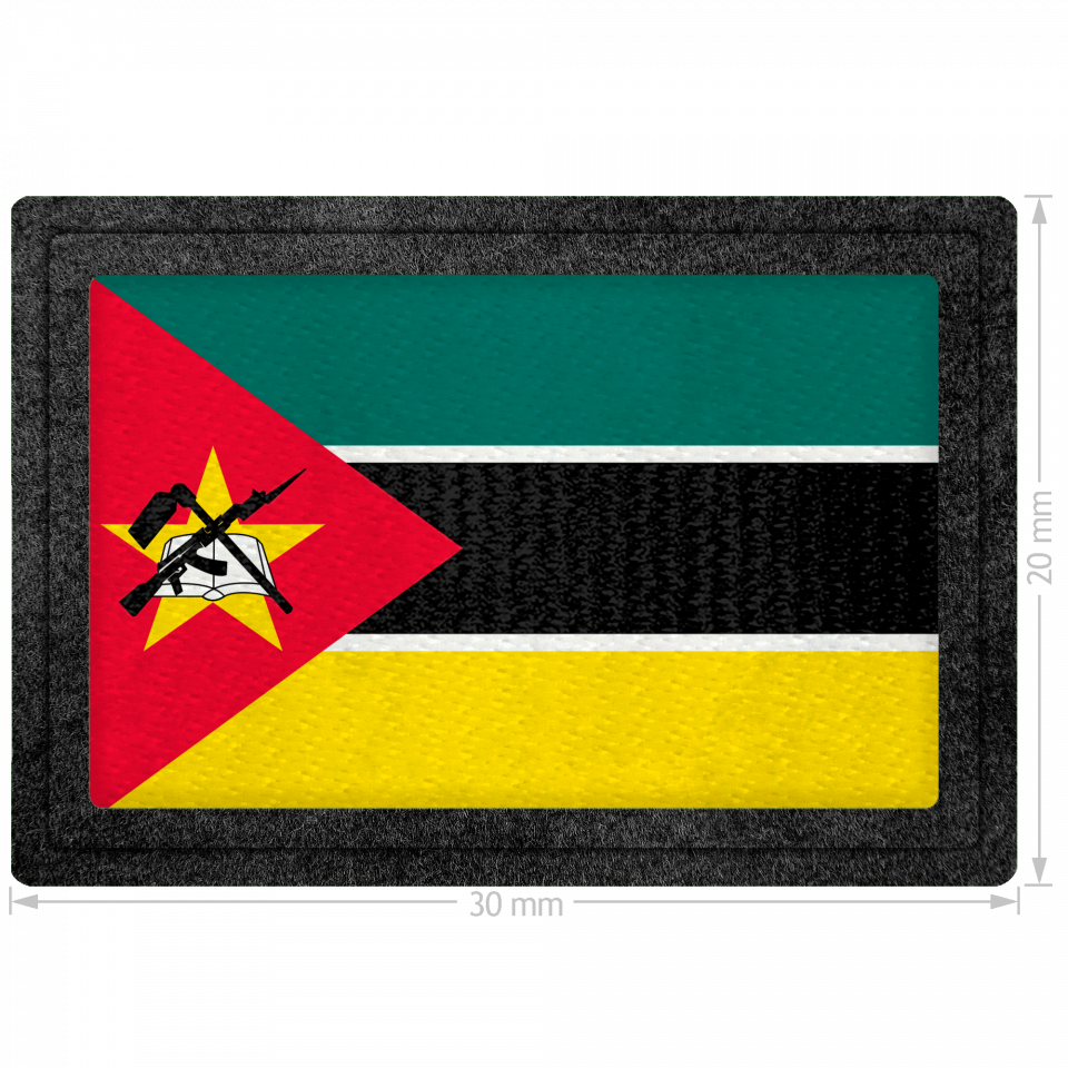 Parche bandera Mozambique
