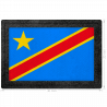 Parche bandera República Democrática del Congo