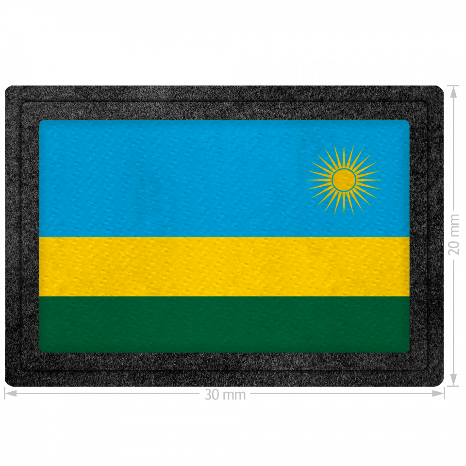 Parche bandera Ruanda