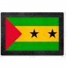 Parche bandera Santo Tomé y Príncipe