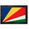 Parche bandera Seychelles