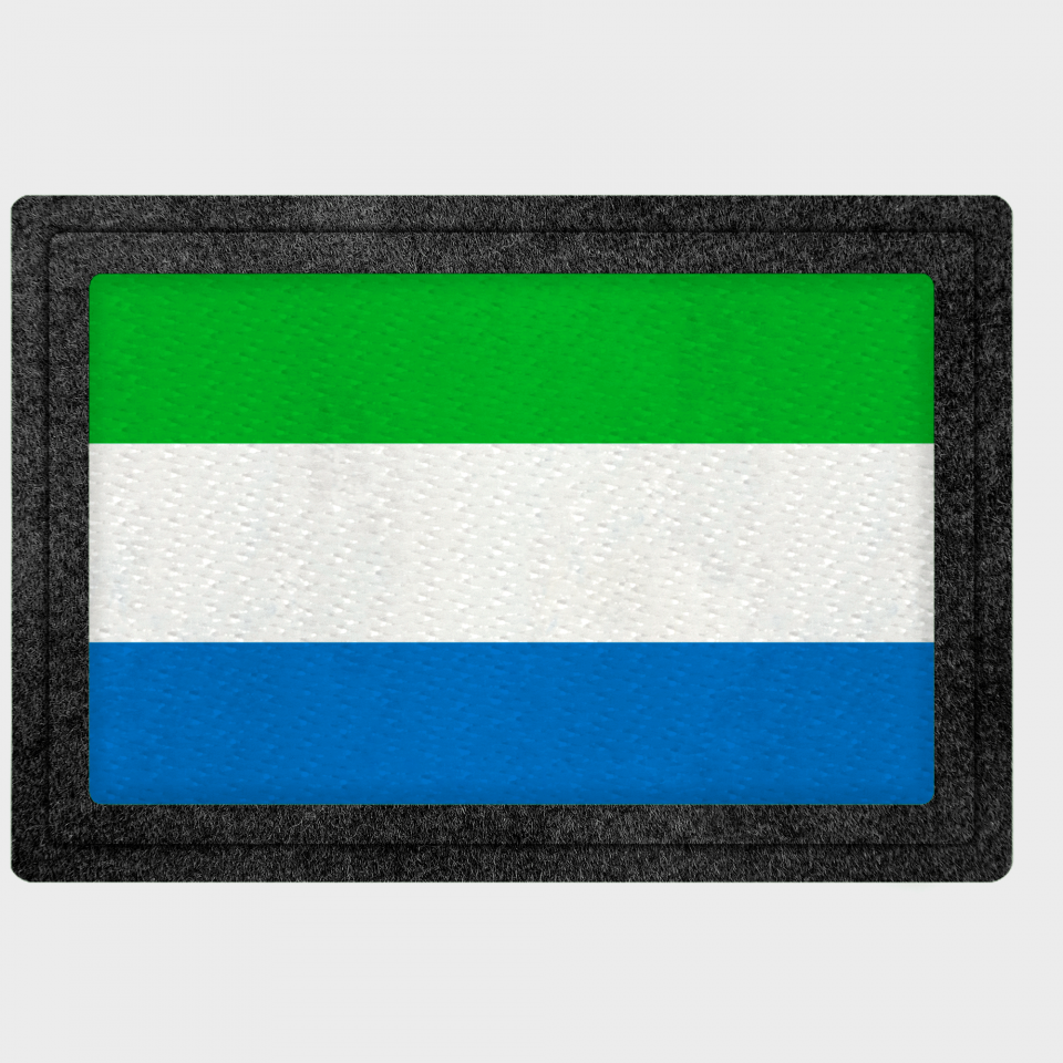 Parche bandera Sierra Leona