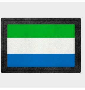 Parche bandera Sierra Leona