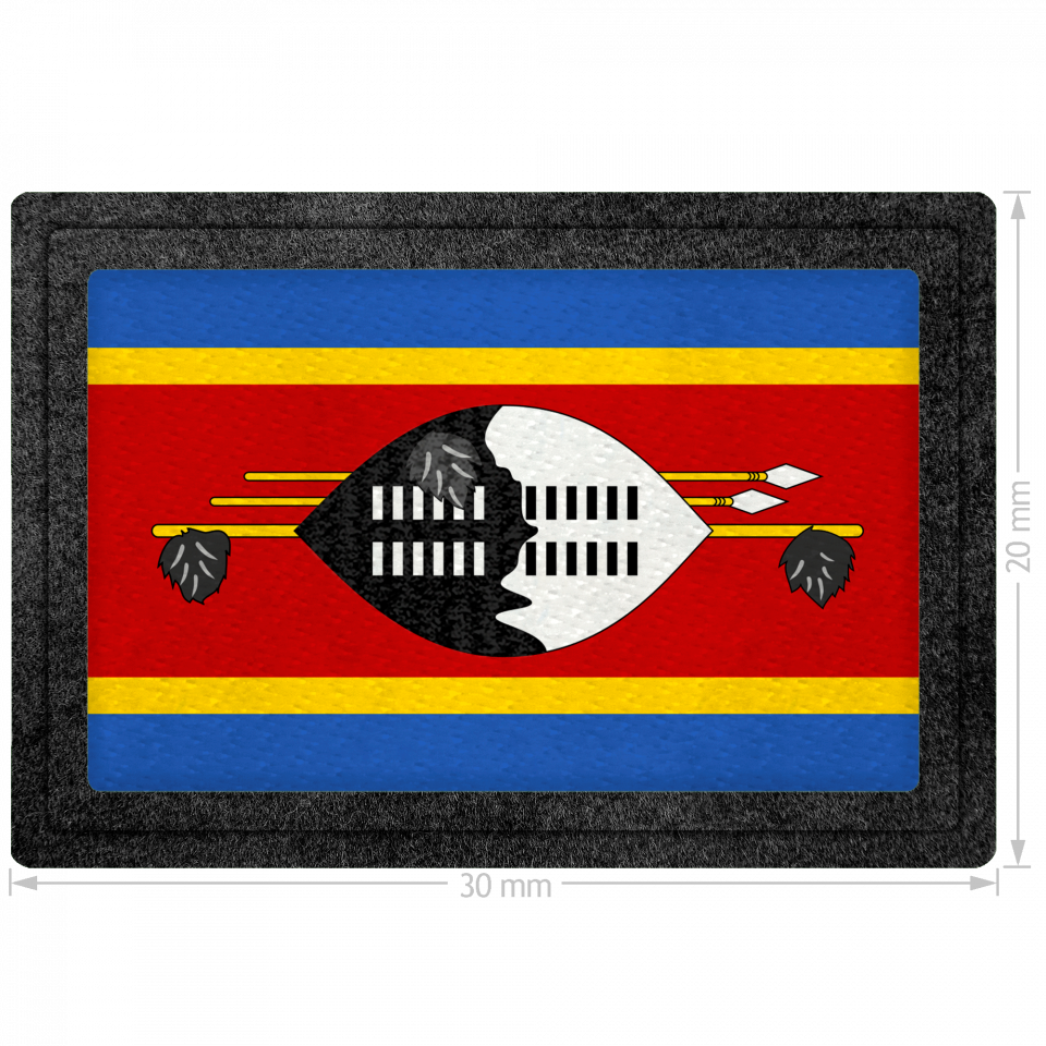Parche bandera Suazilandia