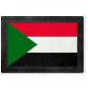 Parche bandera Sudán