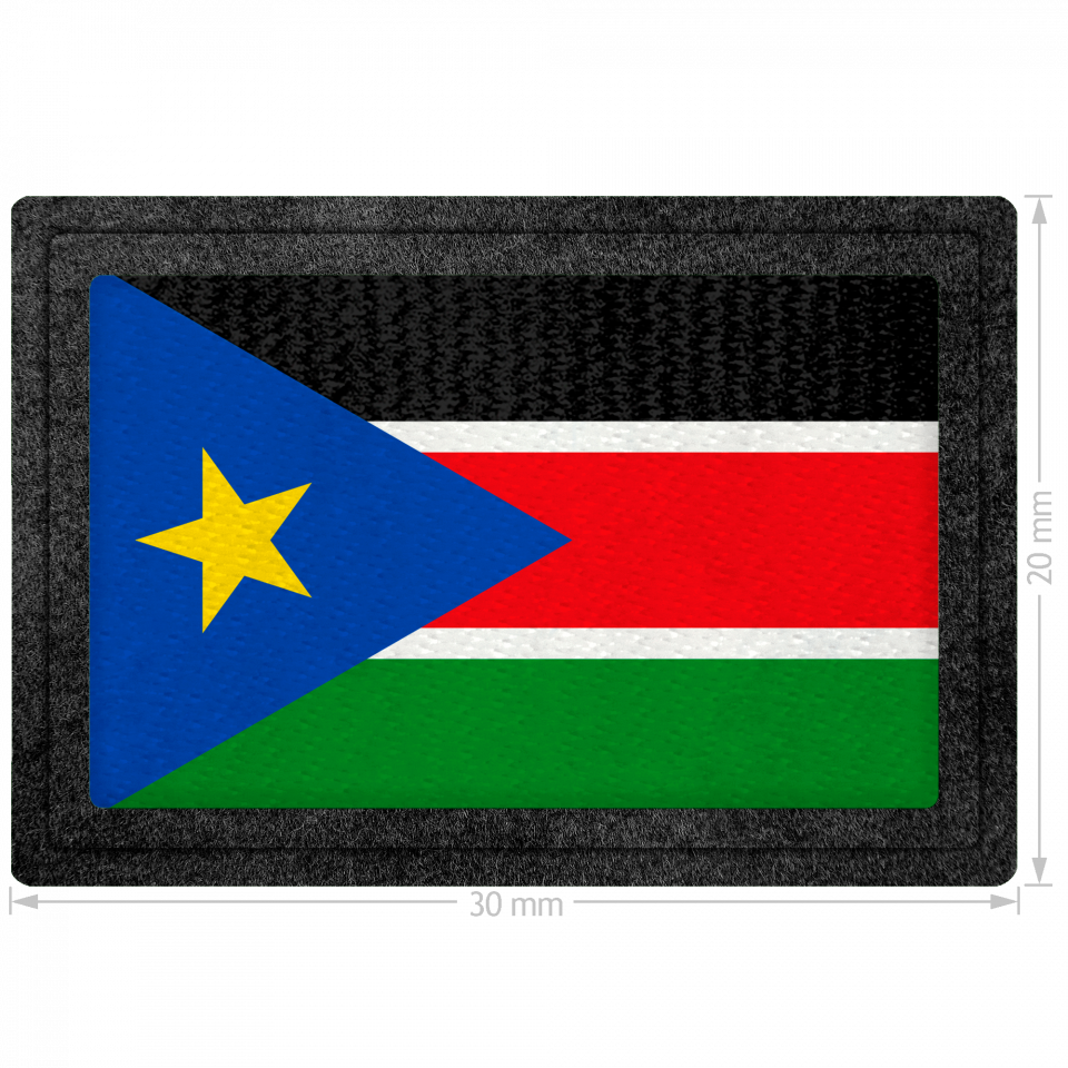 Parche bandera Sudán del Sur