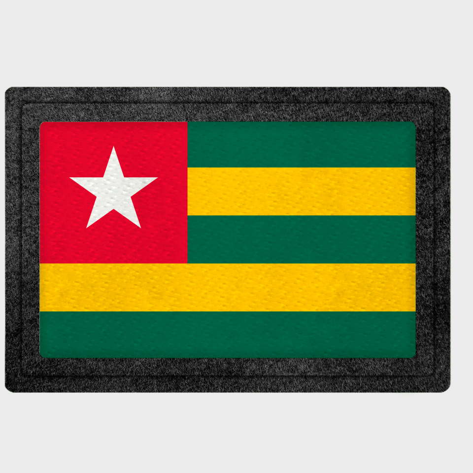 Parche bandera Togo