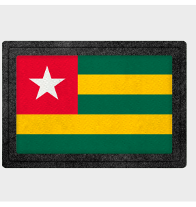 Parche bandera Togo