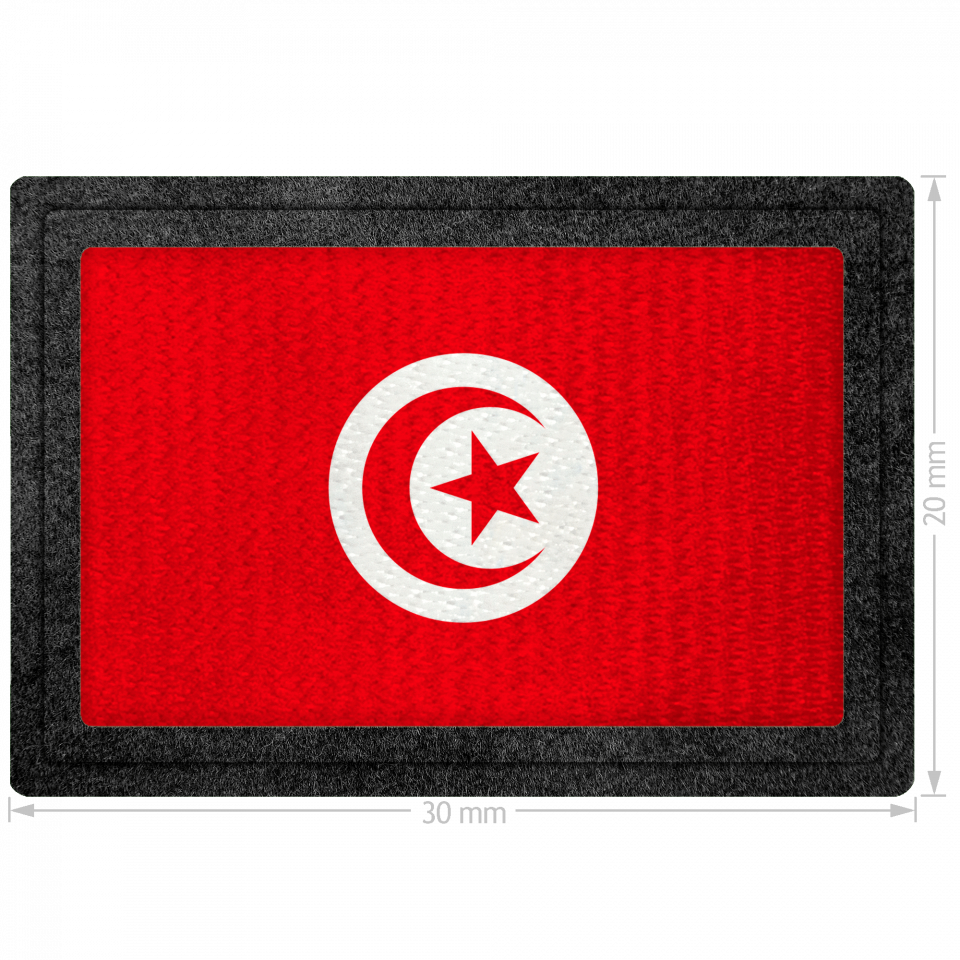 Parche bandera Túnez