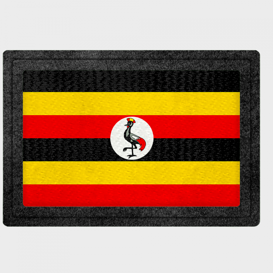 Parche bandera Uganda