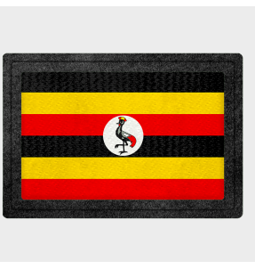 Parche bandera Uganda