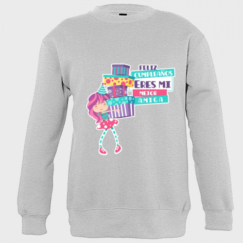 Sudadera cumpleaños: mi mejor amiga