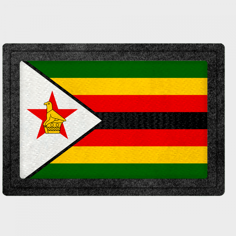 Parche bandera Zimbabue