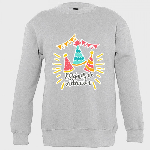 Sudadera cumpleaños: estamos de celebración