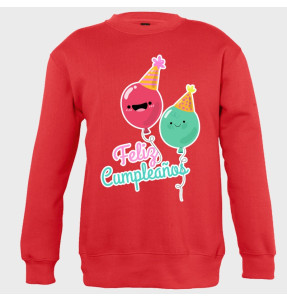 Sudadera cumpleaños: feliz cumple