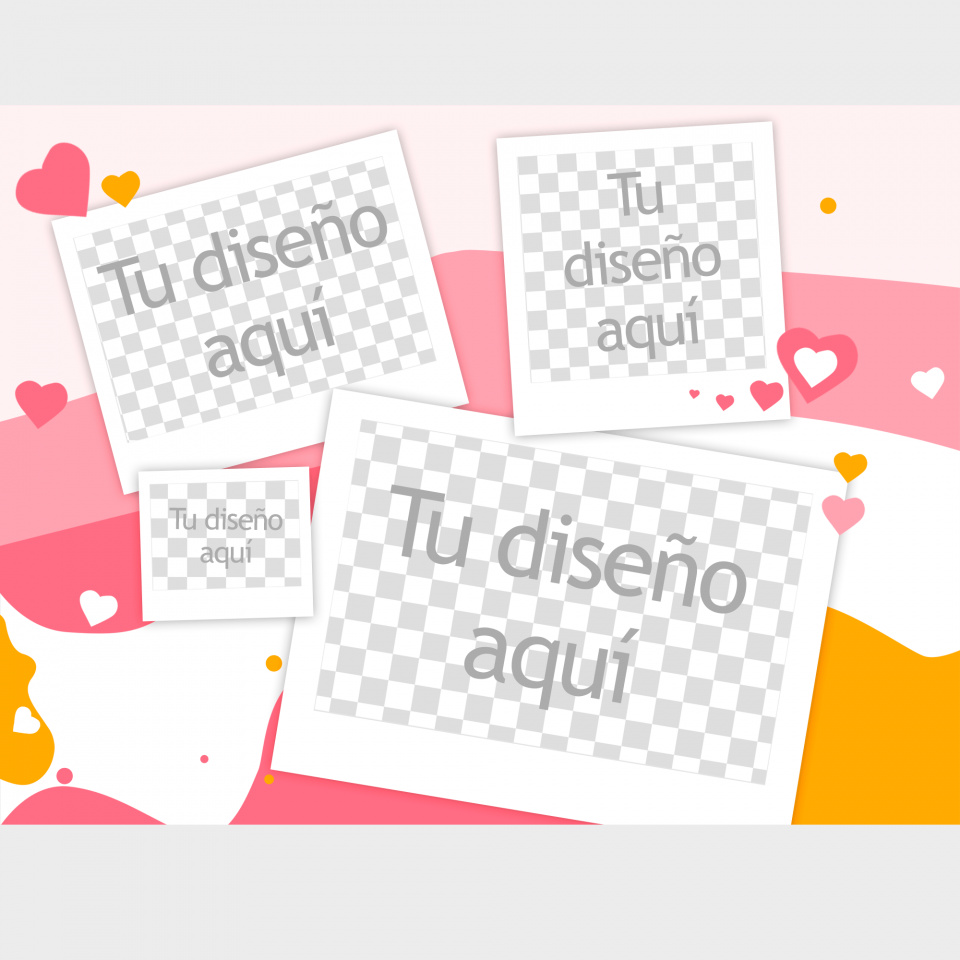 Manta de San Valentín con diseño rosa personalizable