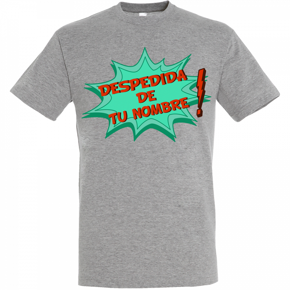 Camiseta despedida de soltero personalizable: es mi despedida