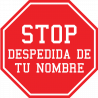 Camiseta despedida de soltero personalizable: stop