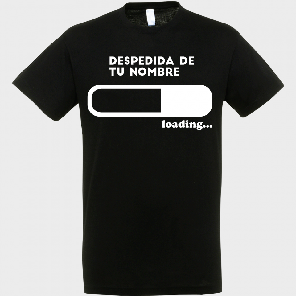 Camiseta despedida de soltero personalizable: loading