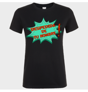 Camiseta despedida de soltera personalizable: es mi despedida