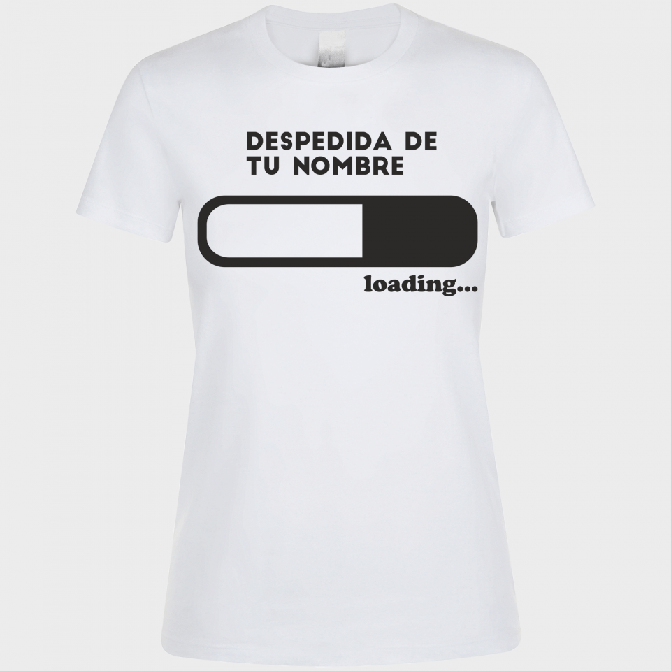 Camiseta despedida de soltera personalizable: loading
