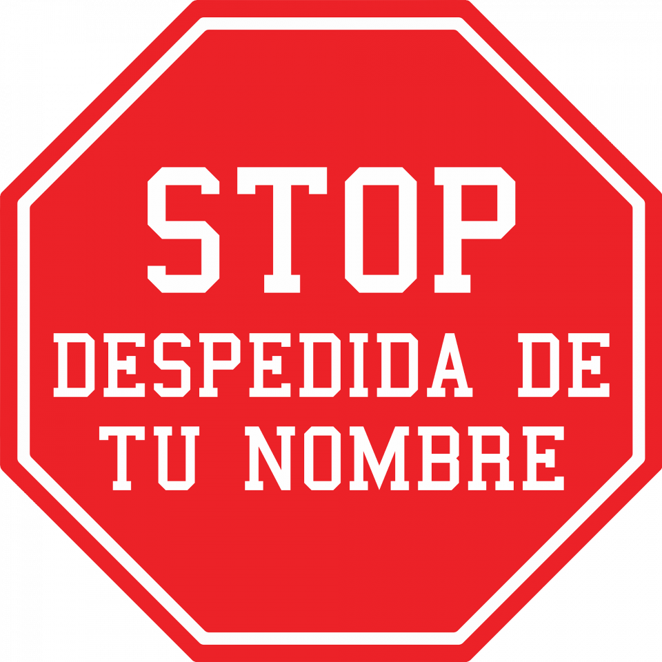 Camiseta despedida de soltera personalizable: stop