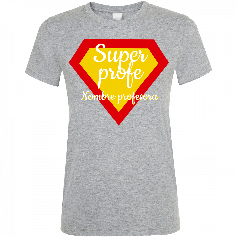 Camiseta para profesora: súper profe