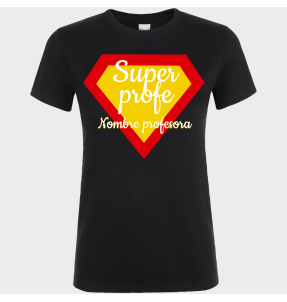 Camiseta para profesora: súper profe
