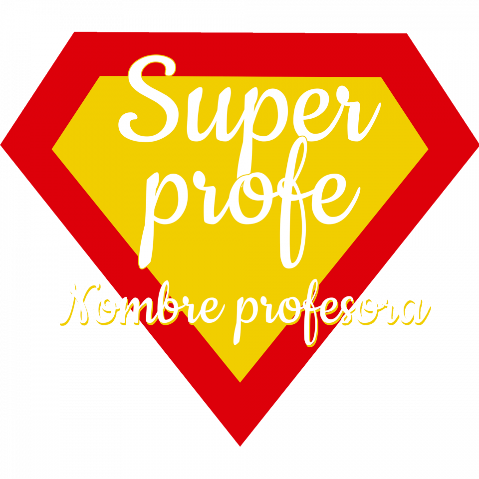 Camiseta para profesora: súper profe