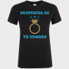 Camiseta despedida de soltera personalizable: anillo
