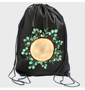 Mochila de cuerdas para peñas: las troncas