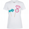 Camiseta despedida de soltera personalizable: futura mrs