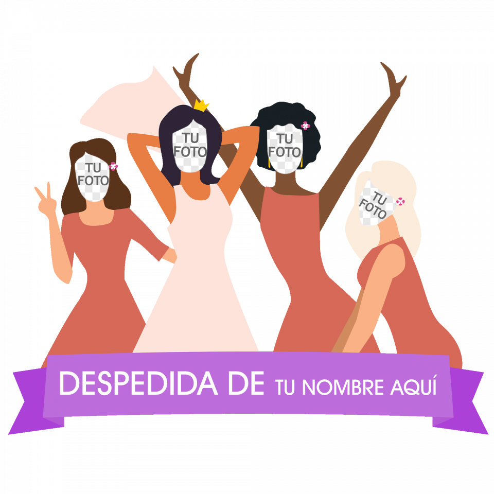 Camiseta despedida de soltera personalizable: grupo amigas