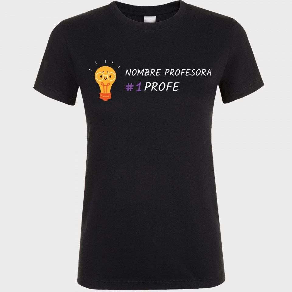 Camiseta para profesora: Número uno