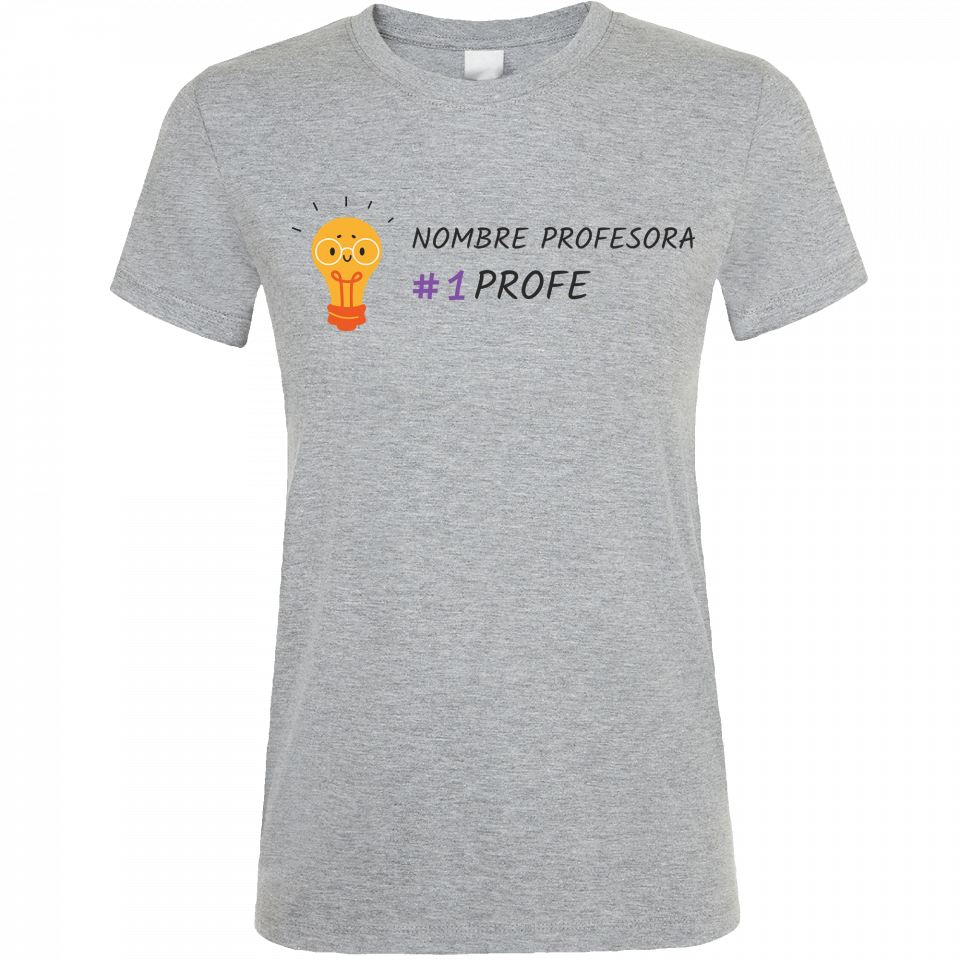 Camiseta para profesora: Número uno