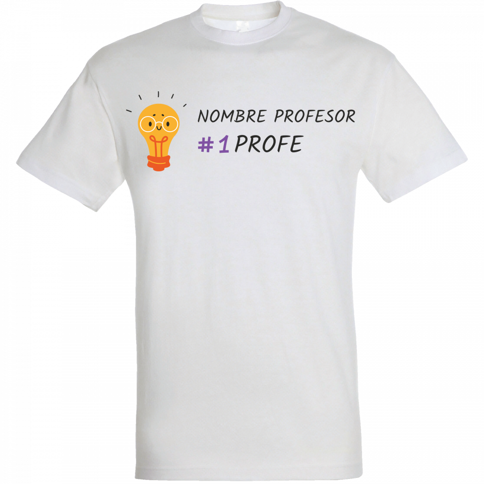 Camiseta para profesor: Número uno