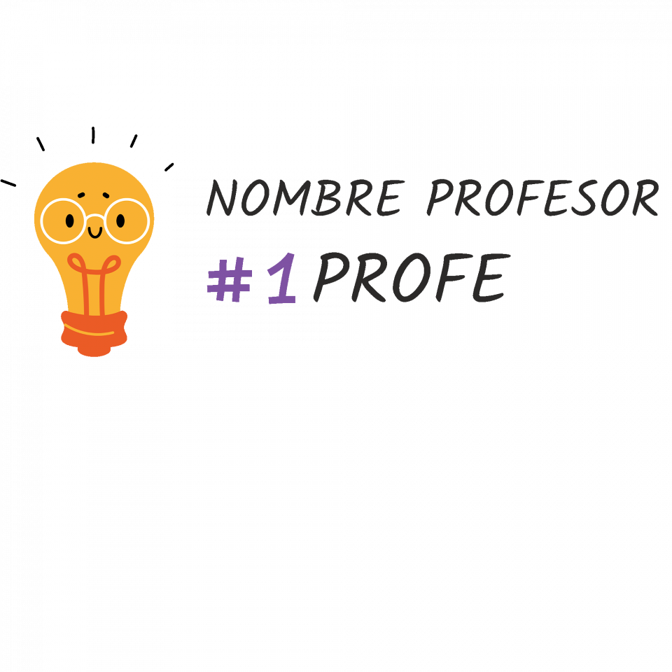 Camiseta para profesor: Número uno