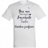 Camiseta para profesor: You are my favourite teacher