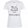 Camiseta para profesora:  You are my favourite teacher