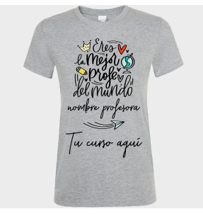 Camiseta para profesora: La mejor profe