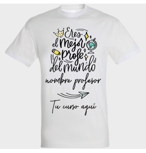 Camiseta para profesor: El mejor profe