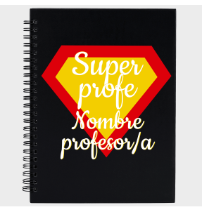 Libreta para profesor: Súper profe